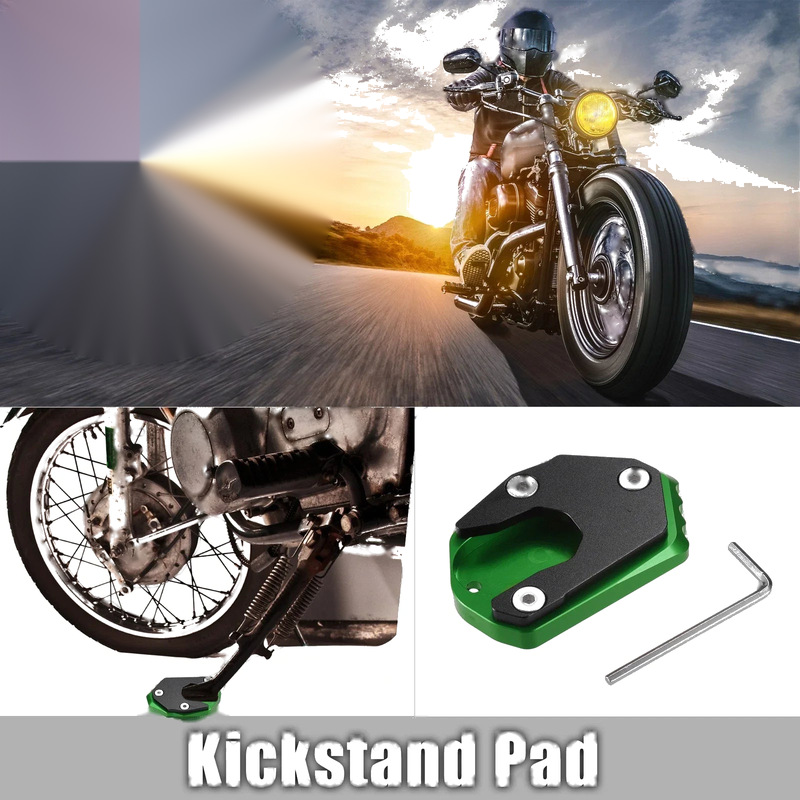 KAWASAKI Z900RS 1 Set Motorcycle Kickstand Pad (18–22)