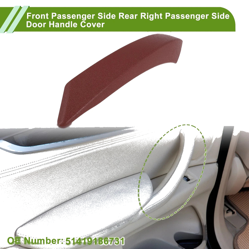 BMW Z4 Red Door Panel Handle Pull Trim Cover (2009-2016)