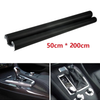 Car Exterior 3D Matt Black Carbon Fiber Vinyl Film Sticker Decal