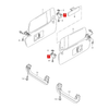 Cayenne Beige / Sun Visor Clip Hook Retainer (2011–2018)