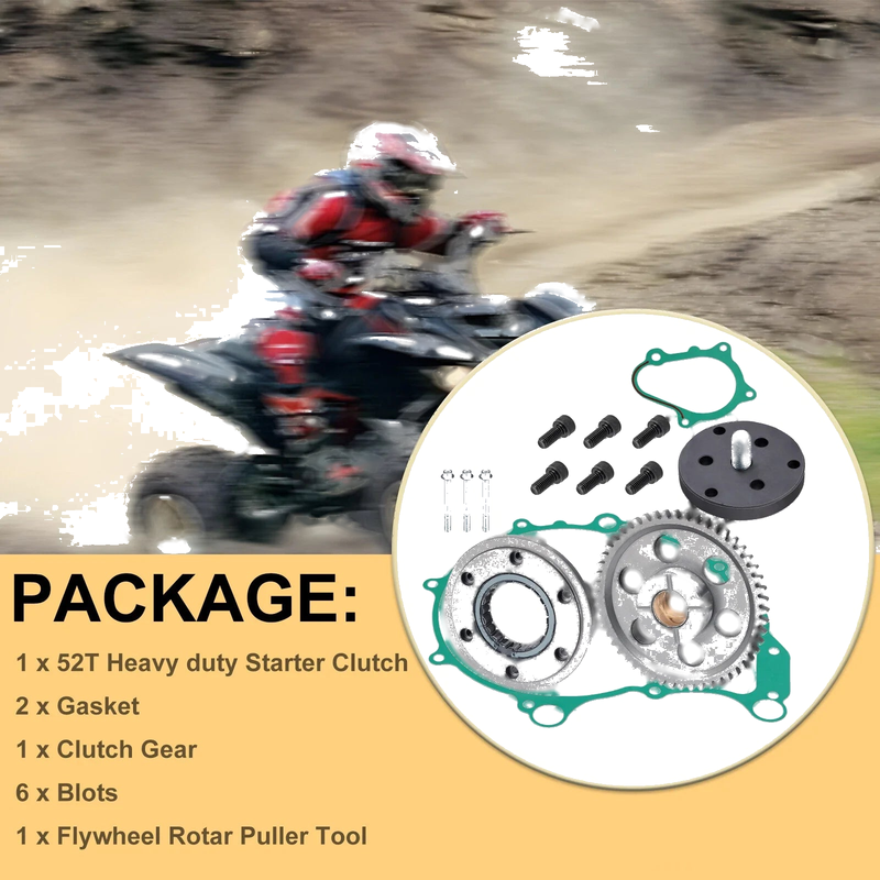 Yamaha YFM660R Raptor Starter Clutch Gear One Way Bearing Kit (2001–2005)