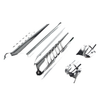 Harley Touring FLHT Chrome Fork Lower Leg Deflectors (2000-2013)