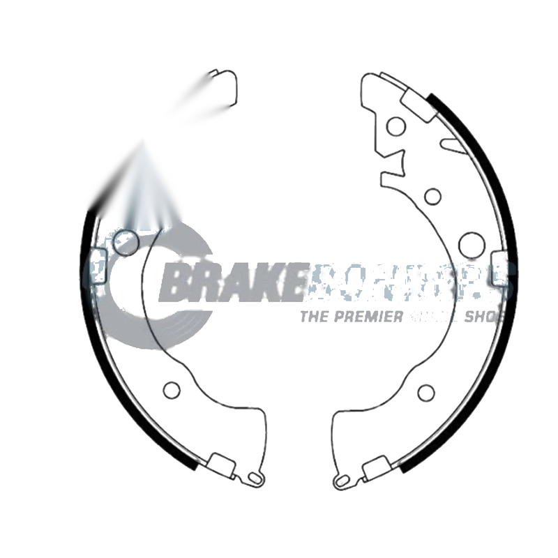 Honda City GM6 Rear Brake Shoes Lining (2014-2019)