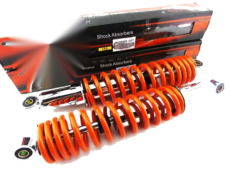 Kawasaki F5 Bighorn 365mm JBS Orange/Chrome Shock Absorbers