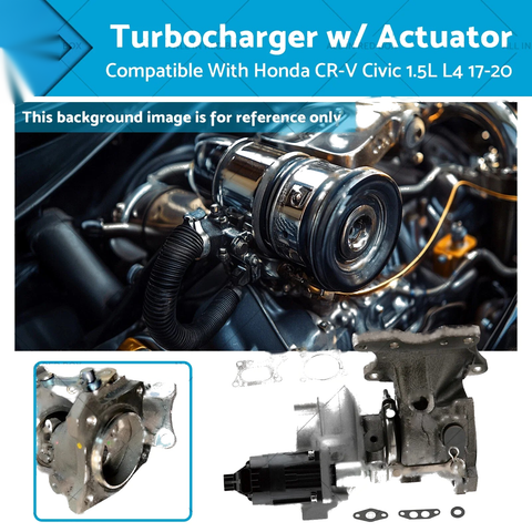 Honda CR-V Civic 1.5L L4 Turbocharger w/ Actuator (2017-2020)