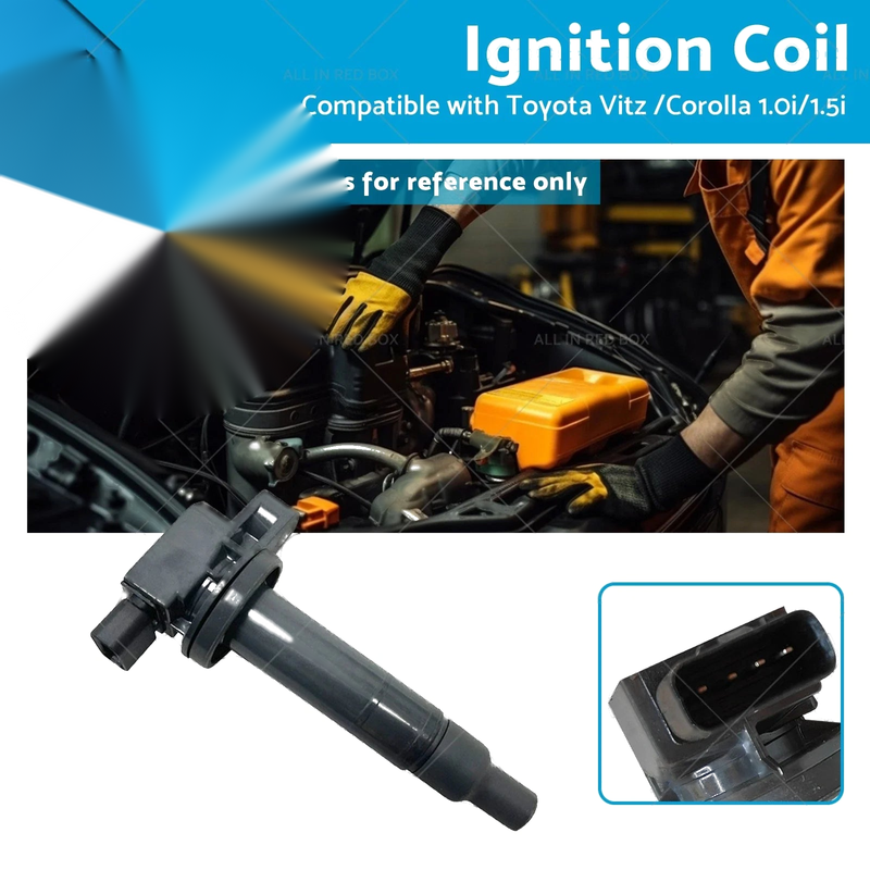 Toyota Vitz, Corolla 1.0i / 1.5i Ignition Coil (2000-2013)