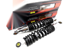 Suzuki GT200 300mm JBS Black/Chrome Rear Shock Absorbers