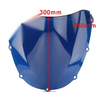 Honda CBR954RR Black Windshield Windscreen Double Bubble (2002-2003)
