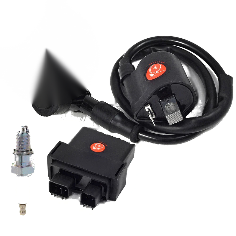 Yamaha Raptor 50 YFM50R Ignition Coil Spark Plug & CDI Box (2004–2008)