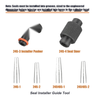 GM Subaru 6pcs Fuel Injector Seal Installer Tool