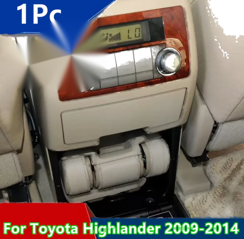 Toyota Highlander Rear Seat Temperature Control Rotary Knobs Cover (2009–2014)