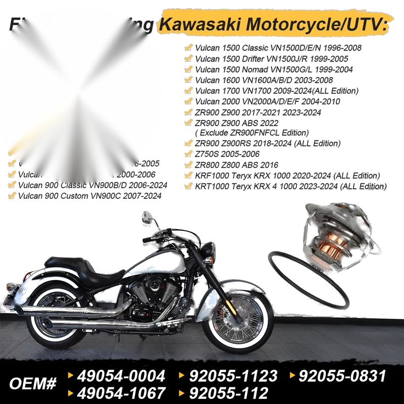 Kawasaki Ninja Vulcan Thermostat with O-Ring