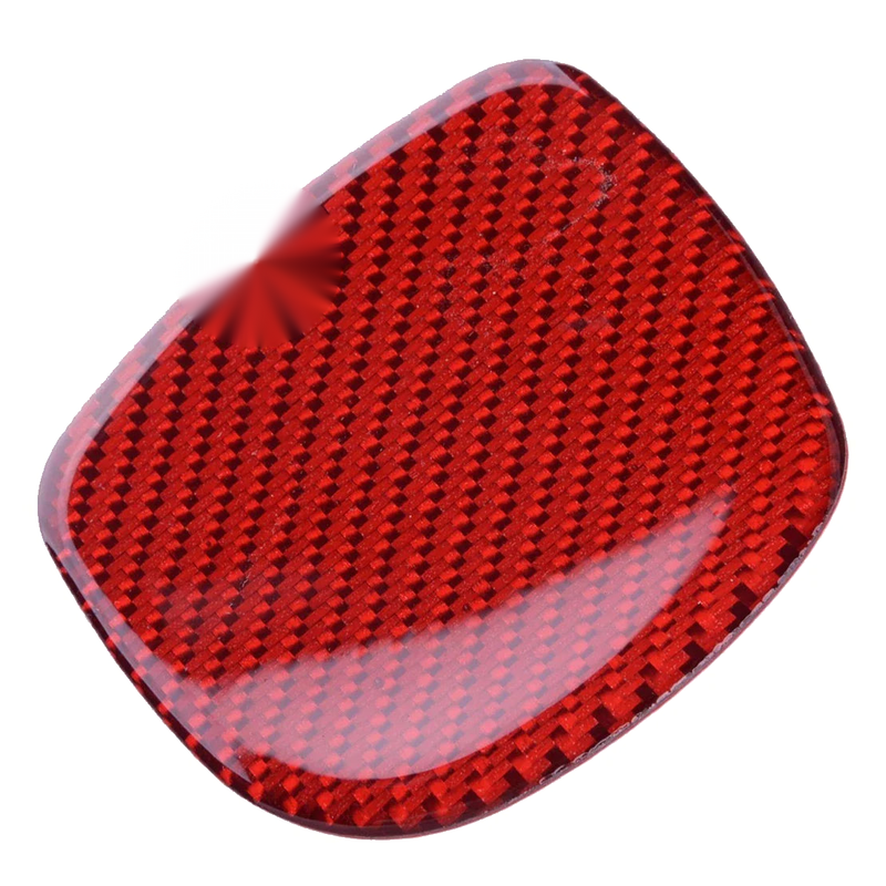 Chevrolet Corvette C5 Red Carbon Fiber Cup Holder Cover Trim (1997-2004)
