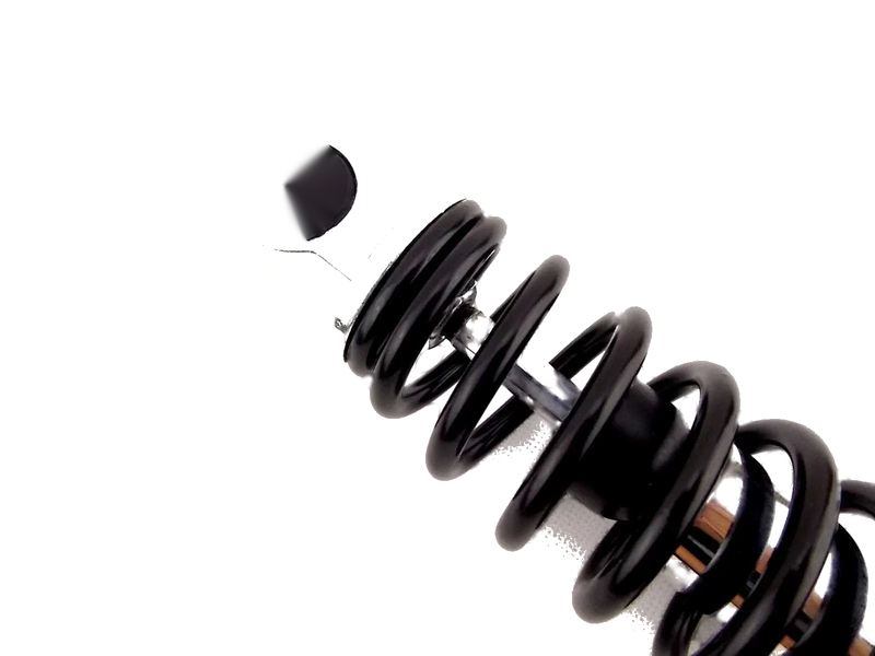 Yamaha GT80 280mm JBS Black/Chrome Rear Shock Absorbers (1974-1980)
