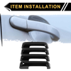 Ford F-150 (2015-2020) Black 4 x Exterior Door Handle Covers