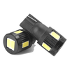 Car Black Shell LED Wedge Light Bulb T10 5630 6 SMD