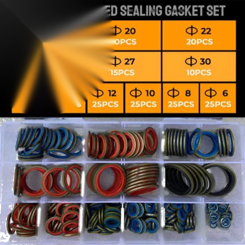 Gasket Assorted Sealing M6-M30 Repair Box
