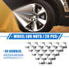 INFINITI EX35 20 x Lug Nuts M12x1.25 (2008-2012)