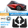 Ford Mustang Mach-E 4x Mud Flaps Mudguard Splash Guards (2021–2024)