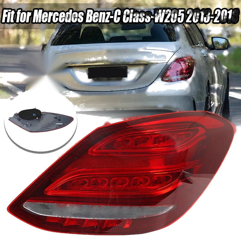 Mercedes-Benz C-Class W205 LED Tail Light Lamp Right Passenger (2015-2018)