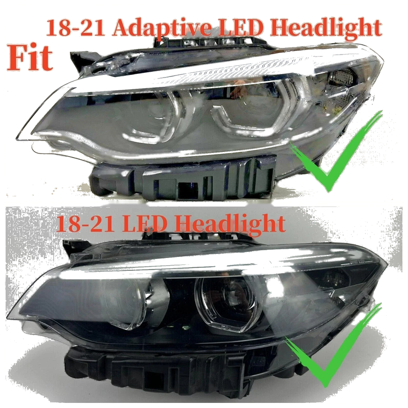 BMW F22 / F23 / F87 2 x Yellow Angel Eyes DRL LED Headlights (2014–2020)