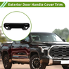 Toyota Tundra Exterior Door Handle Cover Trim Tailgate / 2 x / ABS (2022–2025)