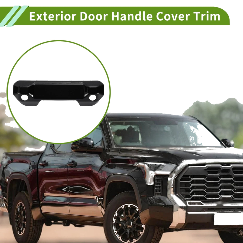 Toyota Tundra Exterior Door Handle Cover Trim Tailgate / 2 x / ABS (2022–2025)