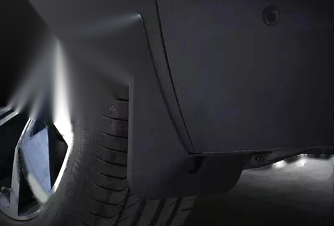 VW Atlas SUV Front & Rear Molded Splash Guards Mud Flaps (2018–2023)