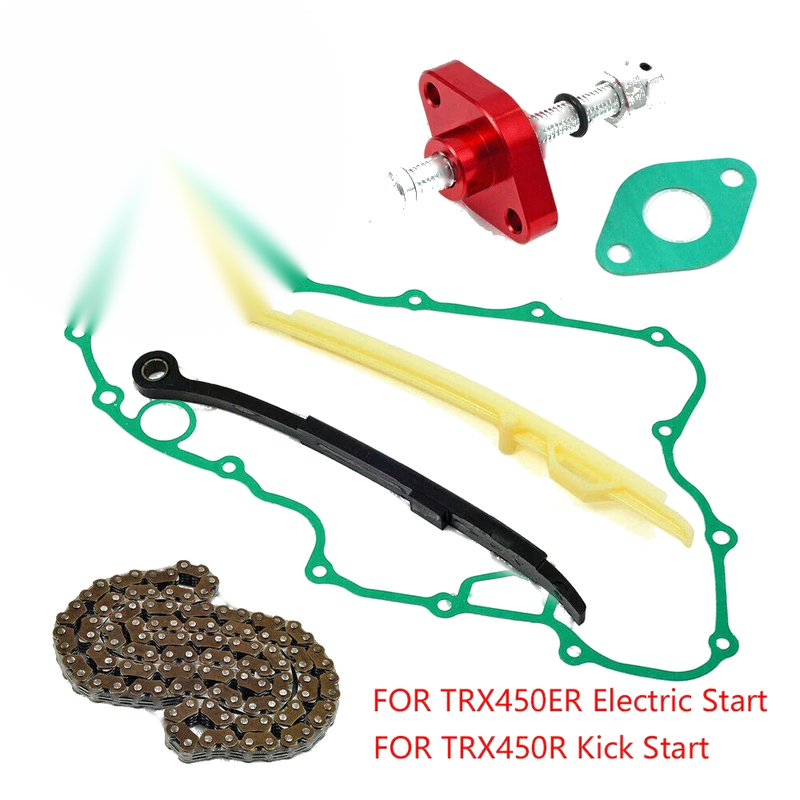 Honda TRX450R / TRX450ER Cam Timing Chain Guides Tensioner Assy (2006–2014)