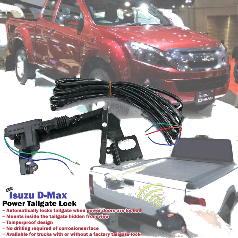 Isuzu D-Max Dmax Power Tailgate Security Lock (2012-2015)