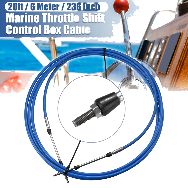 Yamaha Blue Remote Control Box Cable 1x 20ft 236in
