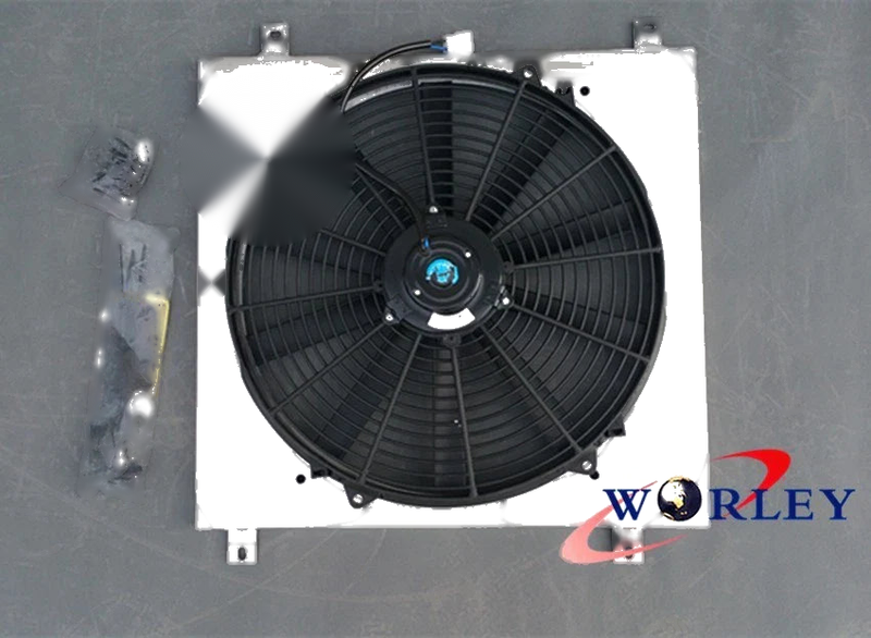 Holden Commodore VB VC VH VK V8 Aluminum Radiator Shroud & Fan (1979-1986)