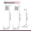 Ford Taurus (2010-2020) Silver Tone 6 Pcs Door Pillar Window Trim