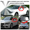 BMW F10 F11 5-Series 520i 523i Glossy Black Mirror Casing Cover (11-13)