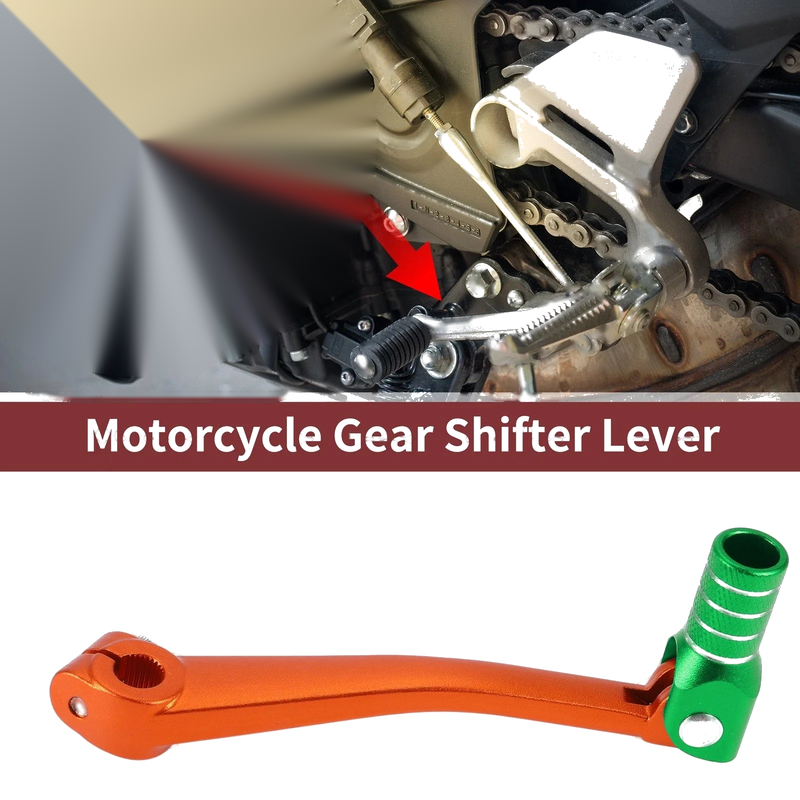 Bosuer 125 Folding Motorcycle Gear Shifter Lever 1 Pc Shifter Lever
