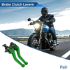 Kawasaki ZX6R / ZX636R / ZX6RR Adjustable Short Brake Clutch Levers (2000–2004)