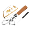 BMW 1-7 Series X1 TPU with Keychain White Key Fob Remote
