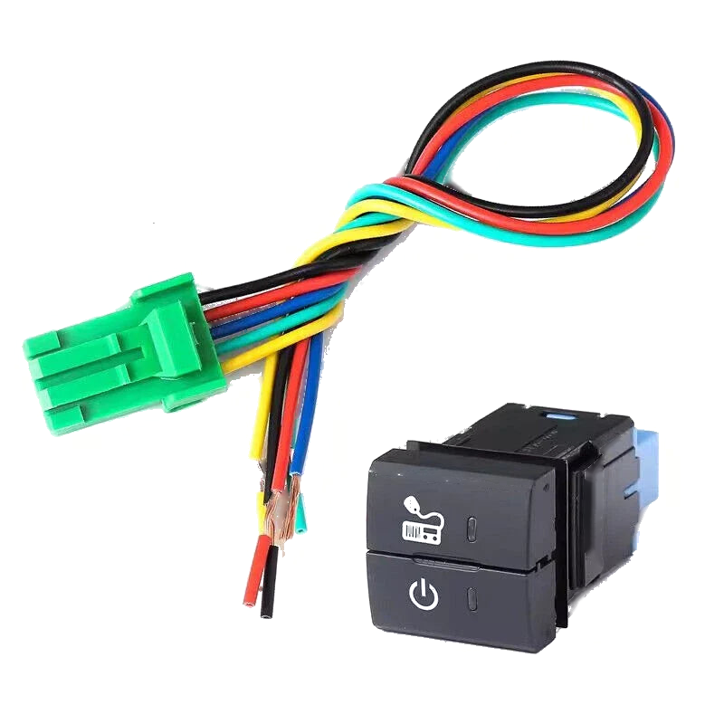 Toyota RAV4 Dual Dashboard Control Square Switch Button (2019–2024)
