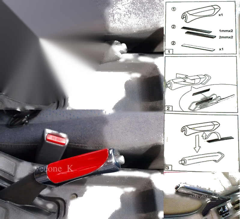 Honda, Toyota, Nissan Universal Handbrake Cover Black Carbon