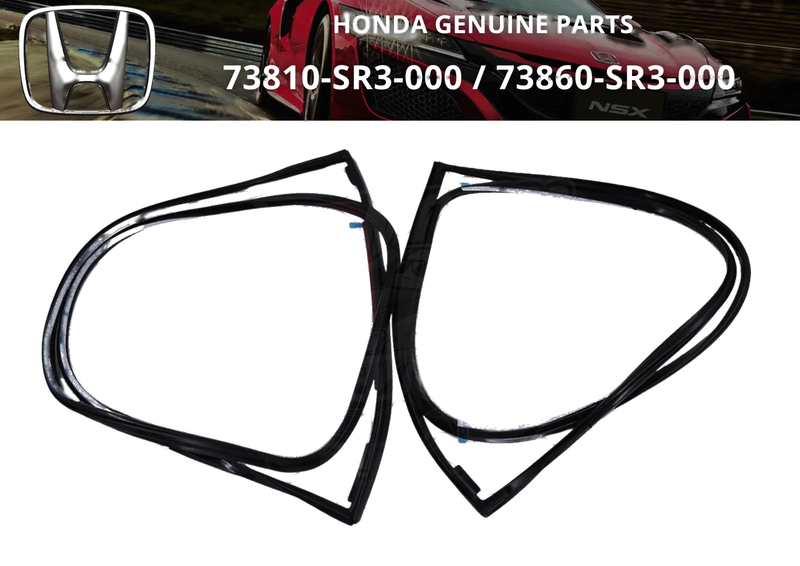 Civic Rear Quarter Molding LR Set (1992–1995)