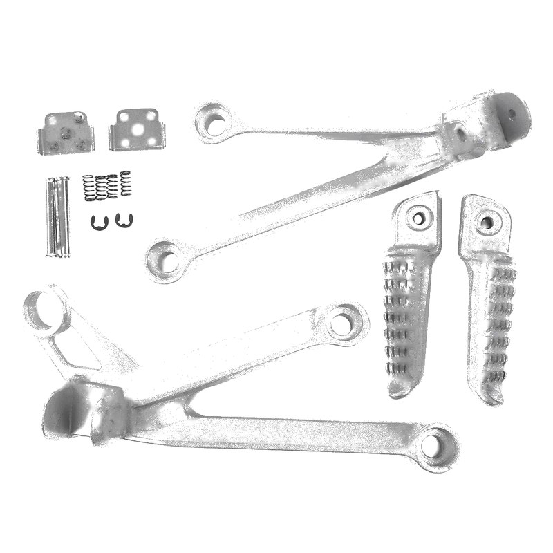 Kawasaki Ninja ZX10R Passenger Rear Footpegs Footrest Brackets (2004-2005)
