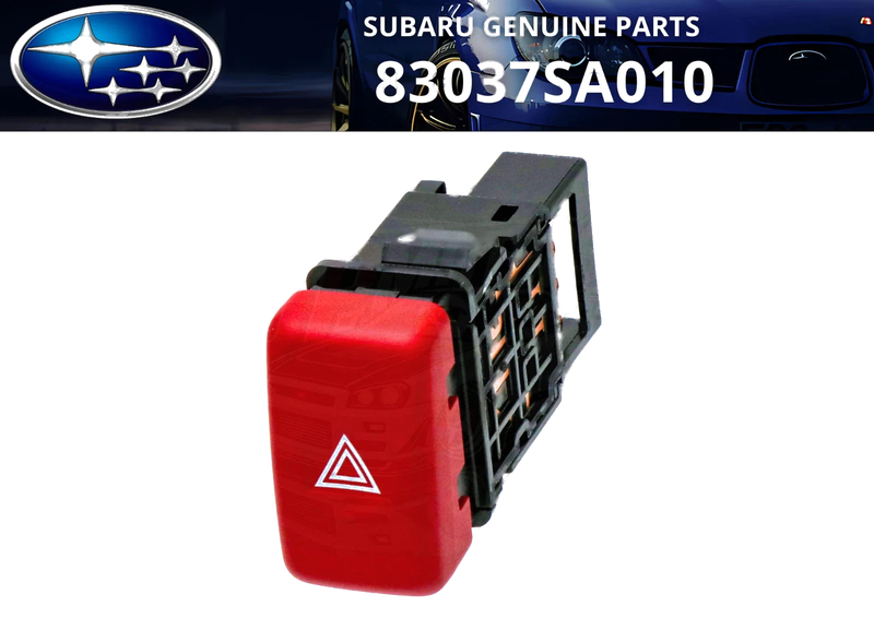 SUBARU Forester STI SG5 SG9 Red Hazard Switch Button (2003–2007)