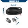 Chevy Silverado GMC Exterior Door Handle Door Lock Cylinder