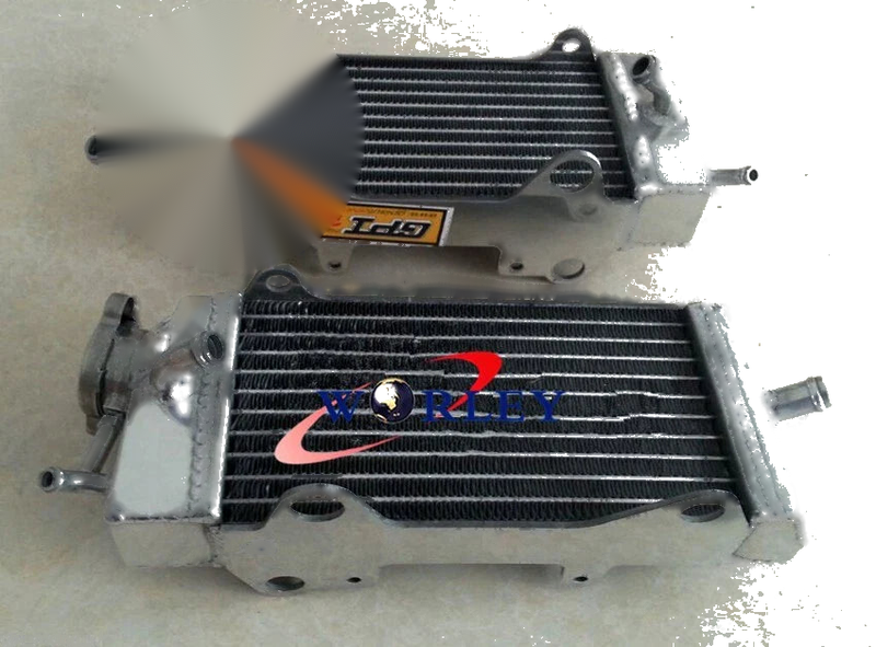 Yamaha YZ250 YZ 250K Aluminum Radiator (1983)