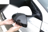 Jaguar F-Pace 2017-2023 Real Carbon Fiber Add-on Side Rearview Mirror Caps