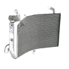 Yamaha MT-10 Radiator Cooling Cooler (2017-2021)
