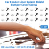 BMW 1 Series M Set Car Fender Liner Splash Shield Bumper Cover Screw (2011)