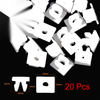 Toyota Bumper Fender Fasteners 20 x Plastic Rivet Clips (All Years)
