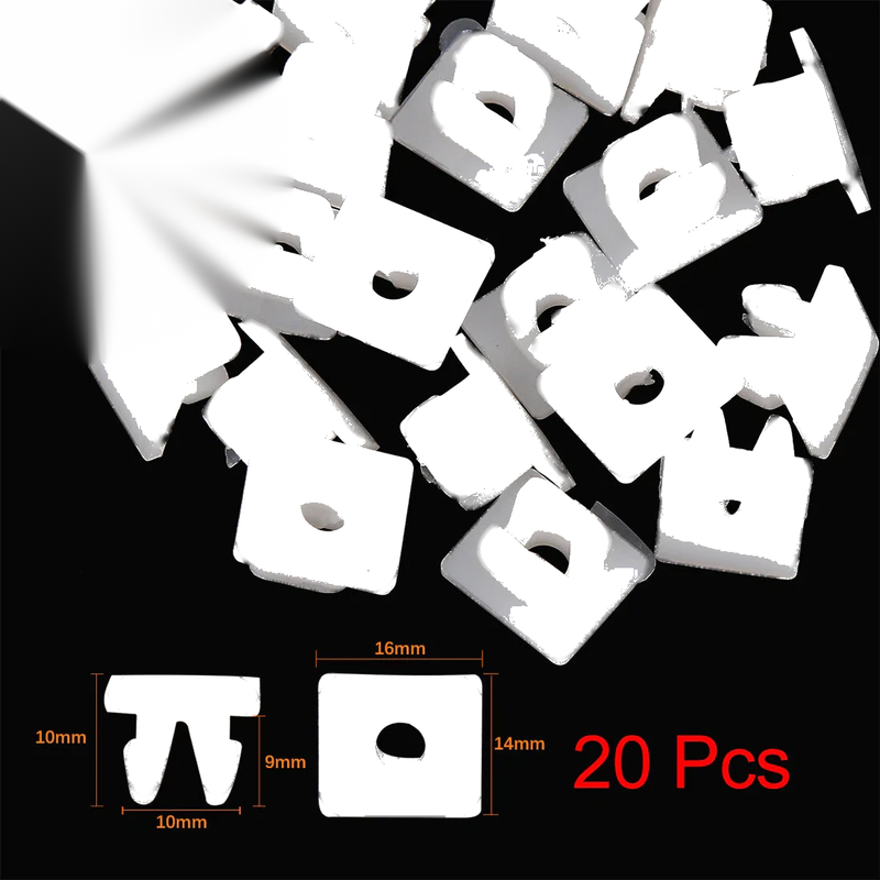 Toyota Bumper Fender Fasteners 20 x Plastic Rivet Clips (All Years)