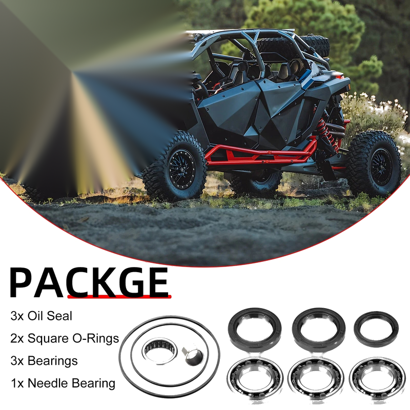 Polaris Ranger 2 x Front Differential Bearing Seal Kit (2007–2012)